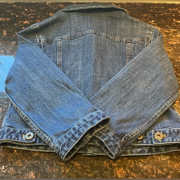 Miu Miu Cropped Stretch Denim Jacket - Size 36 - Picture 7 of 17